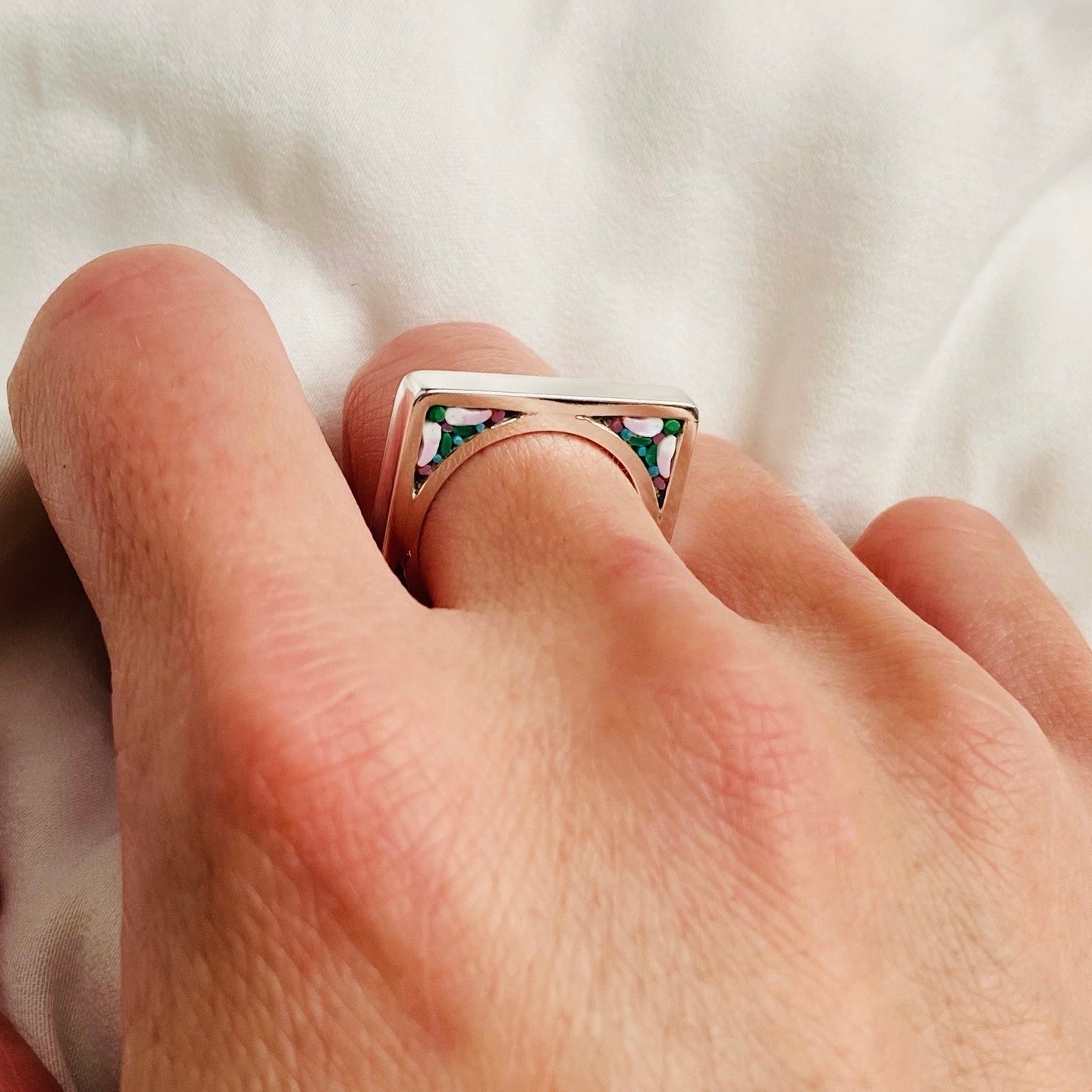 ANILLO MARCO MICROMOSAICO