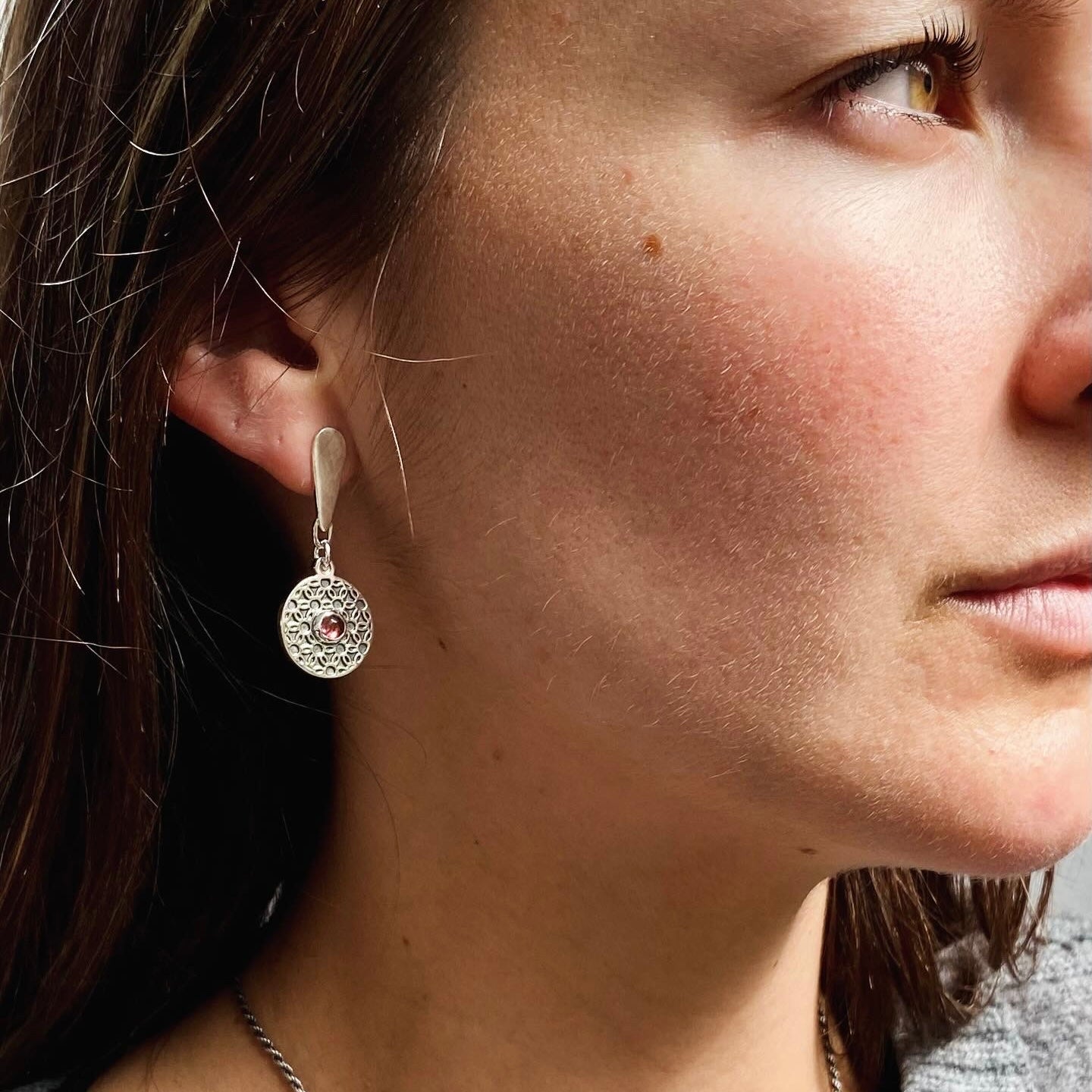 AROS FLOR DE LA VIDA CABUCHÓN