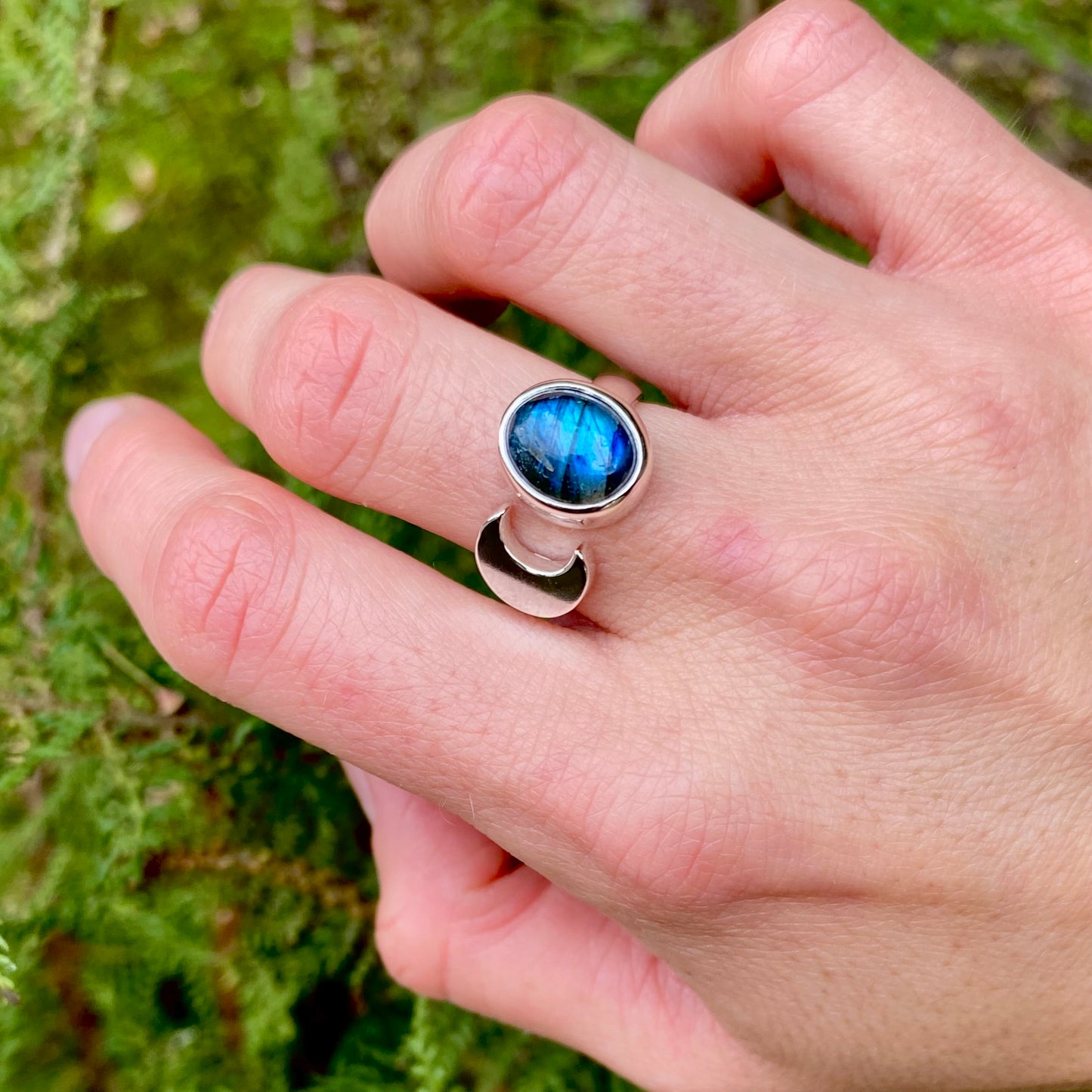 ANILLO LUNAR LABRADORITA