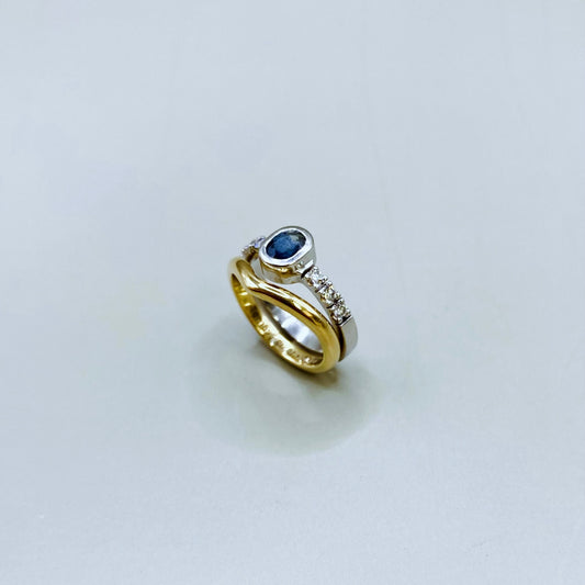ARGOLLAS INGLESAS CURVA I OA 18K