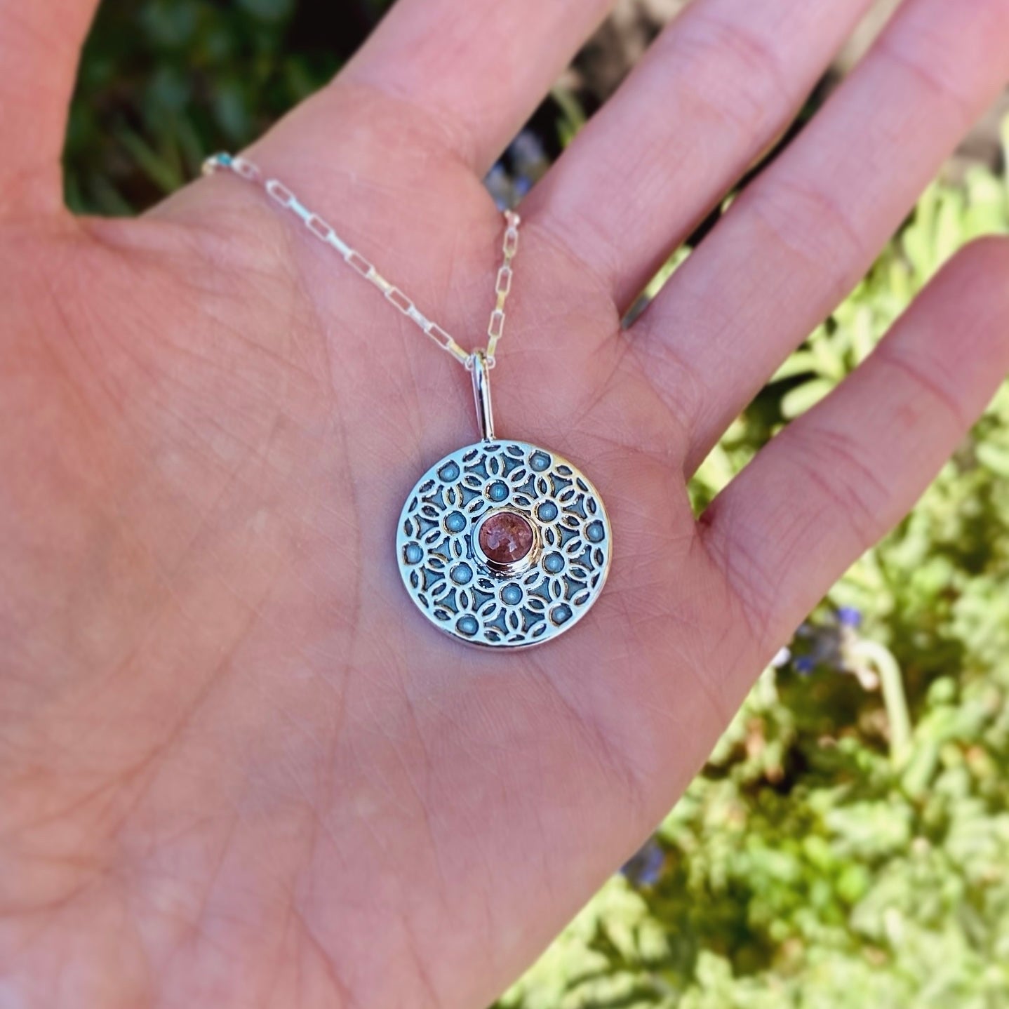 MEDALLA FLOR DE LA VIDA