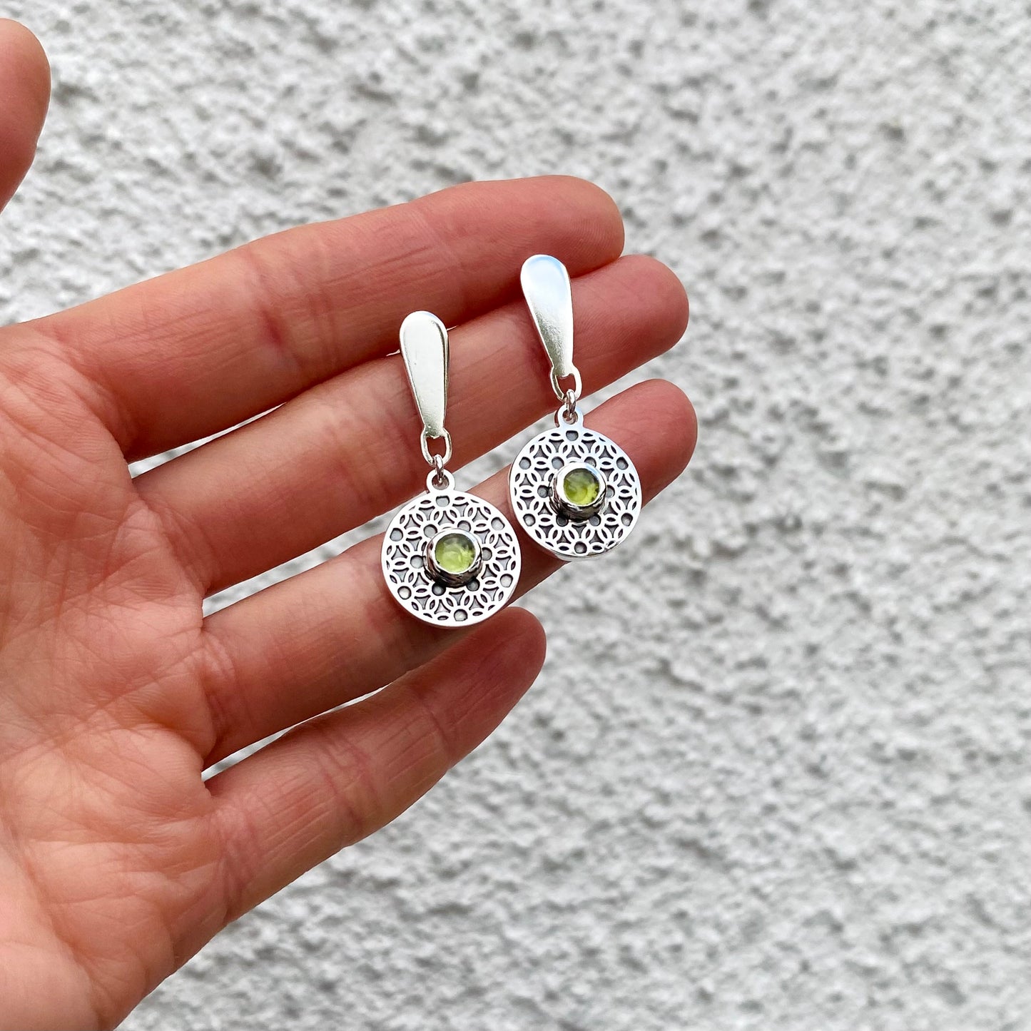 AROS FLOR DE LA VIDA CABUCHÓN